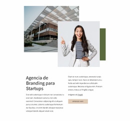 Un Diseño De Sitio Web Exclusivo Para Agencia Para La Puesta En Marcha