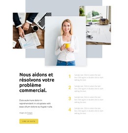 Page De Destination Exclusive Pour Chaque Problème A Sa Solution