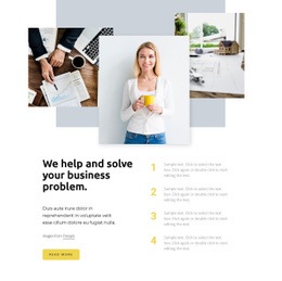 Every problem has a solution - Html Code Example by Nicepage