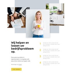 Elk Probleem Heeft Een Oplossing - HTML Template Generator