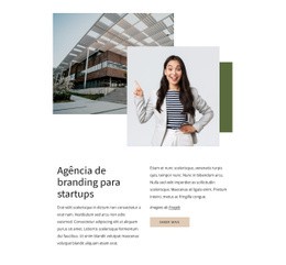 Agência Para Startups - Maquete De Site Profissional Personalizável