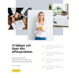 Varje Problem Har En Lösning - HTML-Webbplatsmall