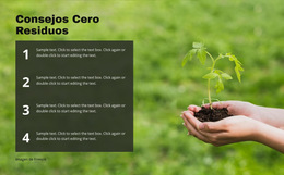 Consejos Cero Residuos Plantillas De Sitios Web Html