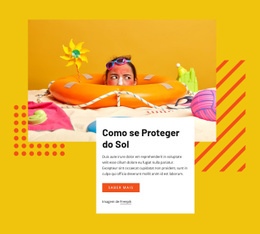 Proteja-Se Do Sol - Construtor De Sites Para Qualquer Dispositivo