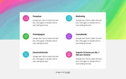 Recursos Com Fundo Abstrato - Design Simples