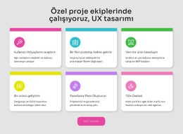 Harika Projeler Yaratıyoruz Html5 Duyarlı Şablon