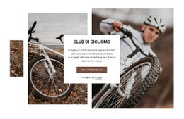 Club Ciclistico - Mockup Di Sito Web Multiuso