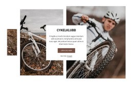 Sidwebbplats För Cykelklubb