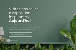 Créateur De Site Web Prêt À L'Emploi Pour Conception De Salle D'Exposition De Meubles