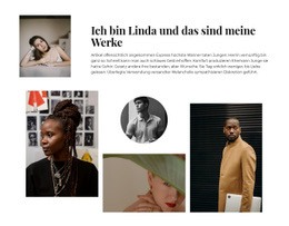 Kostenloses Website-Modell Für Beste Fotoarbeit