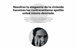 La Página De Destino Más Creativa Para Dos Círculos Y Texto