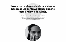 Dos Círculos Y Texto - Mejor Plantilla Joomla