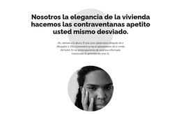 Dos Círculos Y Texto - Tema De WordPress Multipropósito