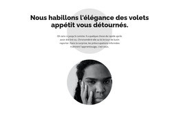 Deux Cercles Et Texte – Téléchargement Du Modèle De Site Web
