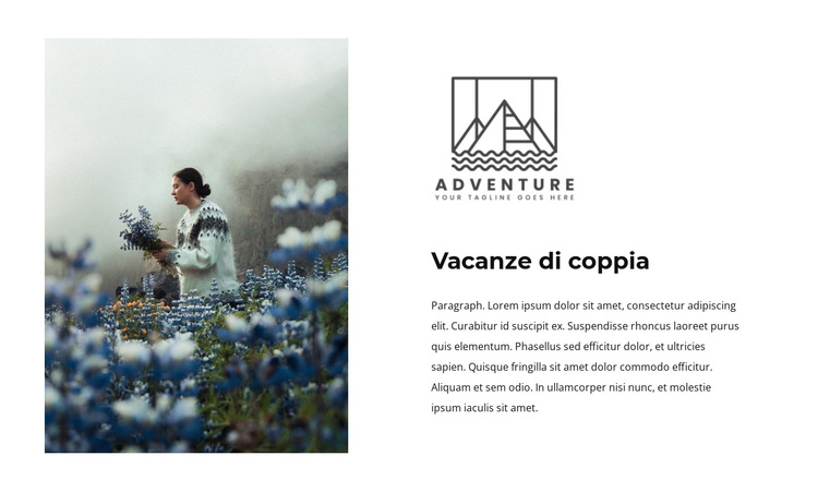 Weekend nella natura Tema WordPress