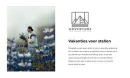 Weekend In De Natuur E-Commercewebsite