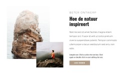 Wilde Plekken Van De Planeet Sjabloon Voor Één Pagina