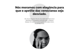 Dois Círculos E Texto - Download Do Modelo De Site