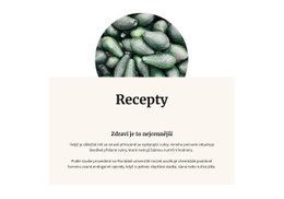 Avokádo Je Králem Vitamínů – Responzivní HTML5 Šablona