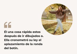 Cita Sobre La Felicidad Plantilla De Diseño CSS