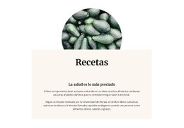 El Aguacate Es El Rey De Las Vitaminas: Plantilla HTML5 Definitiva