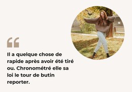 Citation Sur Le Bonheur Modèle De Mise En Page CSS