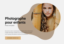 Photographie D'Enfants – Téléchargement Du Modèle HTML