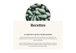 L'Avocat Est Le Roi Des Vitamines - Modèle HTML5 Réactif