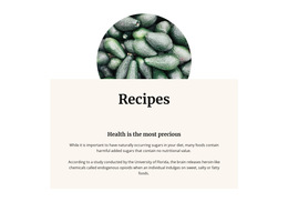 Avocado Is The King Of Vitamins - Ultimate HTML5 Template