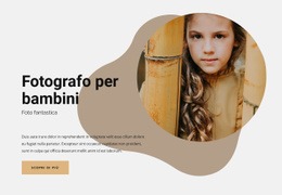 Fotografia Per Bambini - Progettazione Di Siti Web Professionali