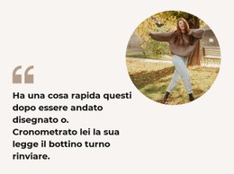 Citazione Sulla Felicità - Pagina Di Destinazione Multiuso Creativa