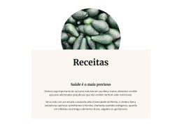 O Abacate É O Rei Das Vitaminas - Modelo Customizável