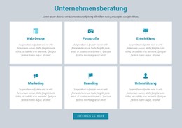 CSS-Menü Für Unternehmensberatung