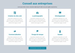 Conseil Aux Entreprises - Conception De Site Web Simple