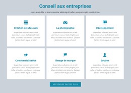 Conseil Aux Entreprises - Create HTML Page Online