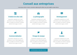 Conception Web Pour Conseil Aux Entreprises