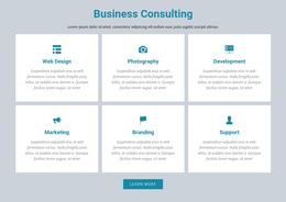 Business Consulting - Customizable Professional HTML5 Template