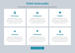 Üzleti Tanácsadás - Egyszerű Webhelytervezés