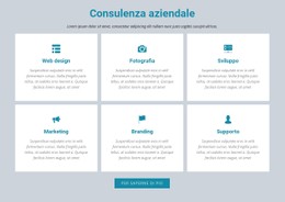 Menù CSS Per Consulenza Aziendale