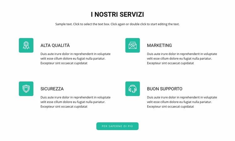 Architettura, branding e design digitale Modello HTML5