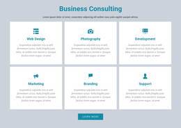 Business Consulting - Best One Page Template