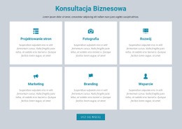 Oszałamiająca Strona Docelowa Dla Konsultacja Biznesowa