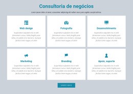 Consultoria De Negócios - Create HTML Page Online