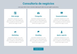 Consultoria De Negócios - Melhor Modelo De Uma Página