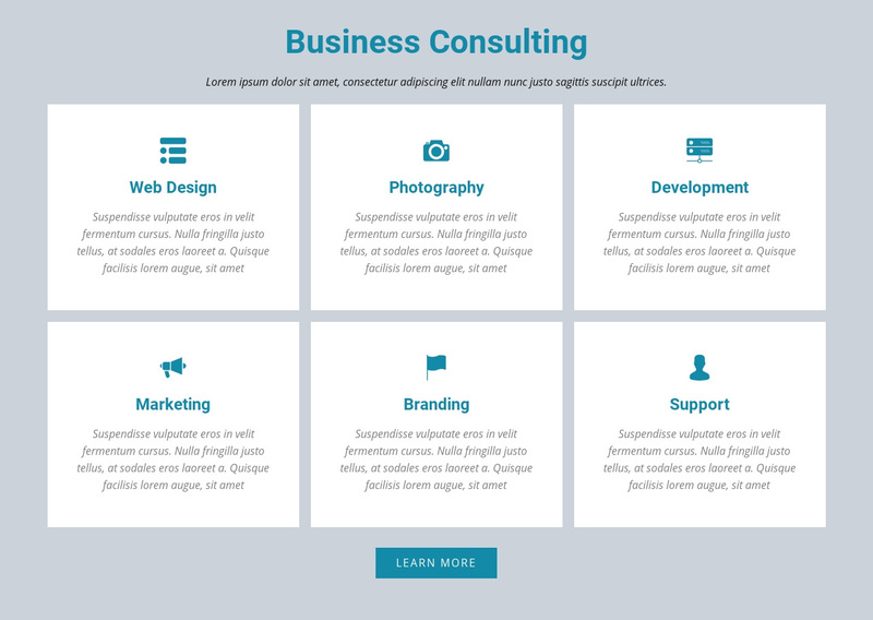 Business Consulting Squarespace Template Alternative