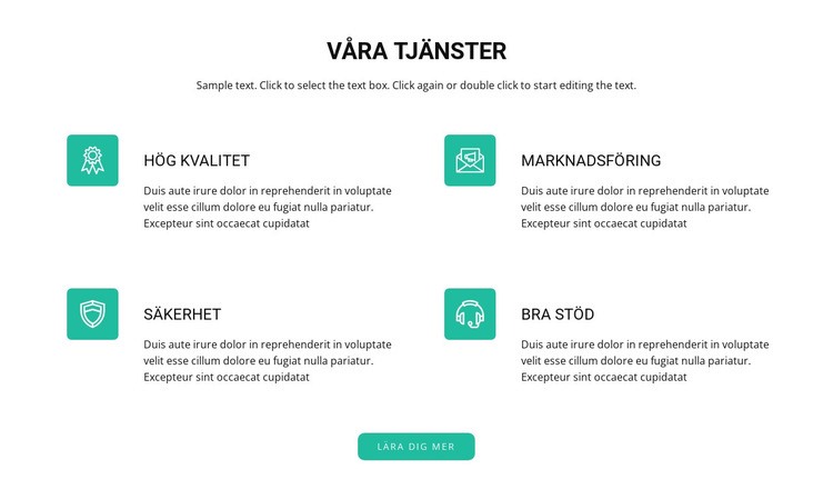 Arkitektur, varumärke och digital design HTML-mall