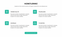 Mimari, Markalaşma Ve Dijital Tasarım - Web Sitesi Maket Şablonu