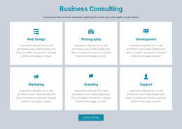 Web Page Design For Business Consulting