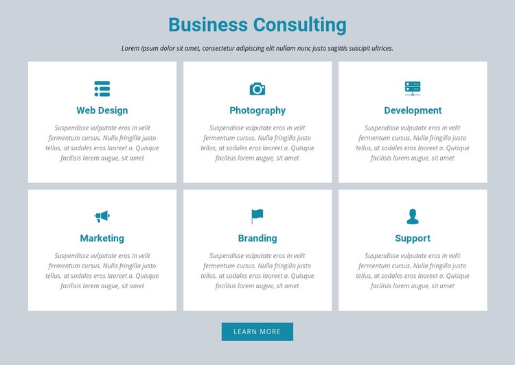 Business Consulting Webflow Template Alternative