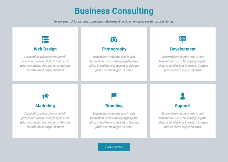 Business Consulting Website Builder Software